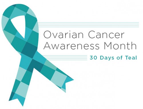 #wearteal for Ovarian Cancer Awareness month