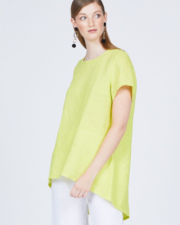 pistache-clothing-slit-back-linen-tunic-limone-dianes-lingerie-vancouver-720x900